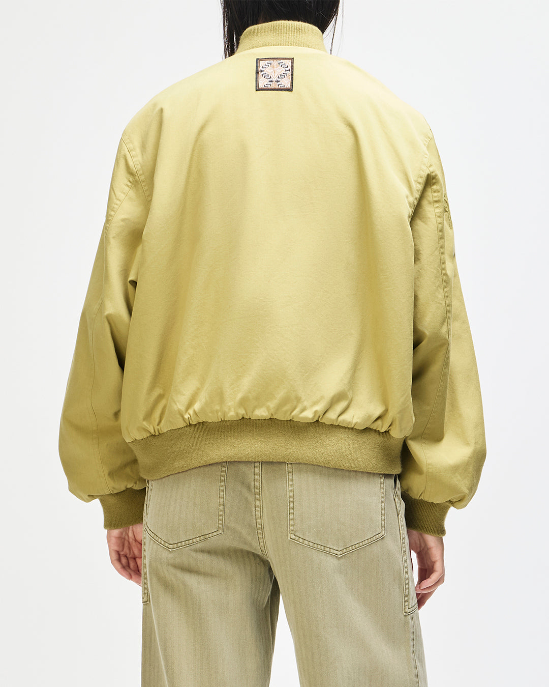 PENDULA REVERSIBLE JACKET WILLOW GREEN / BLANKET RED