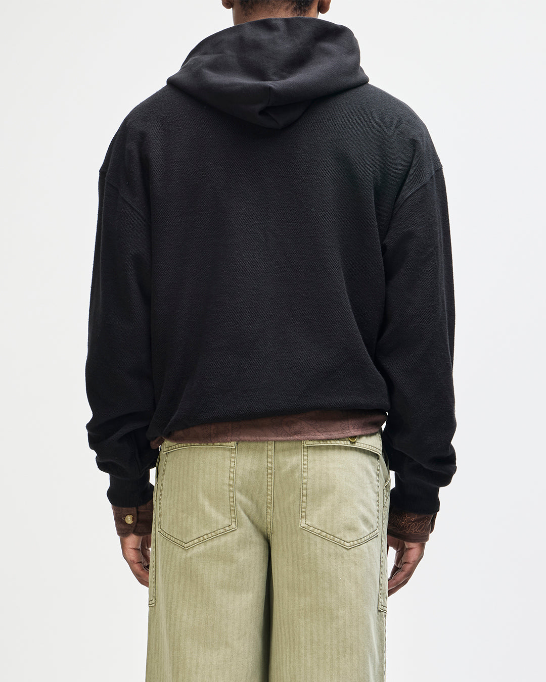 UNFINISHED HOODIE BLACK BEAUTY
