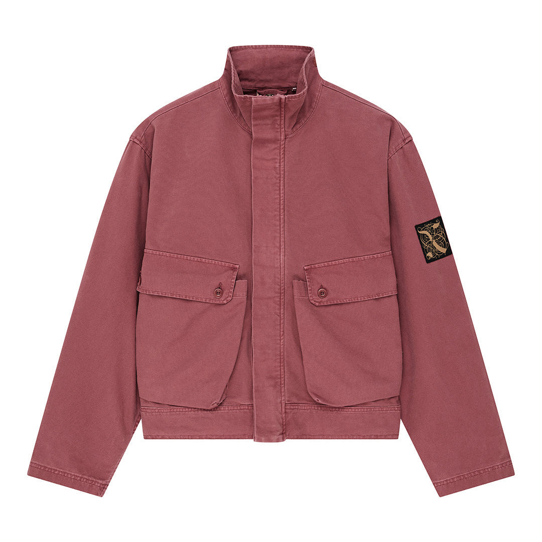COMMON STATE JACKET OVERDYED RED