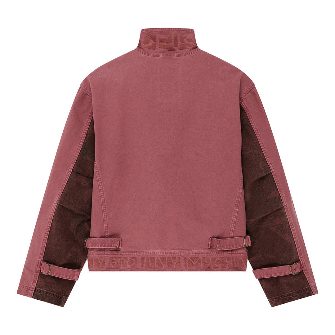 COMMON STATE JACKET OVERDYED RED