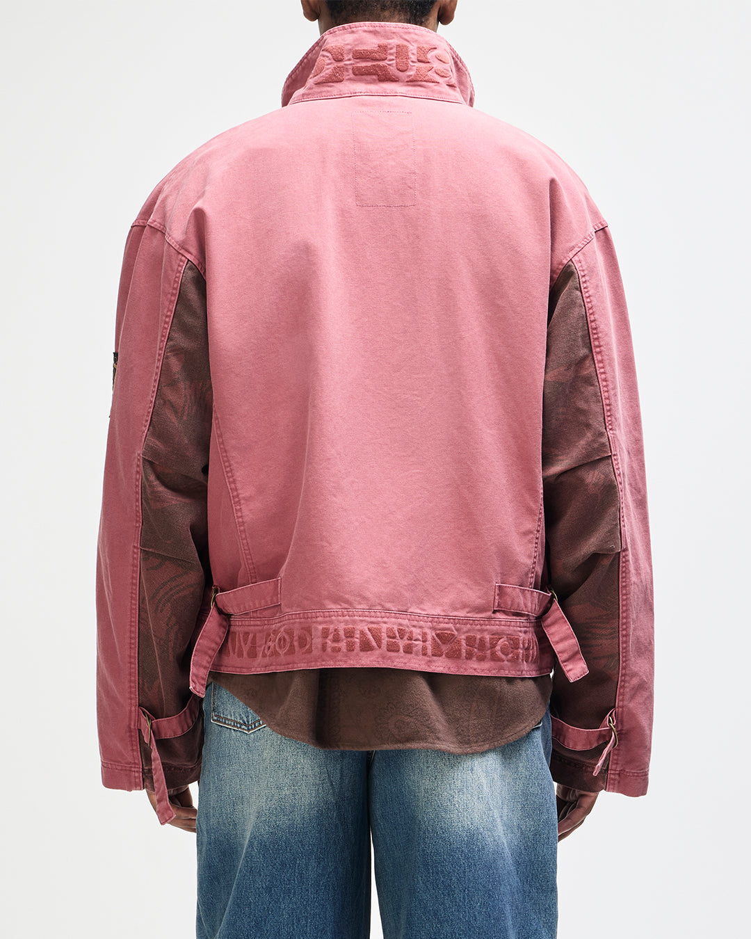 COMMON STATE JACKET OVERDYED RED