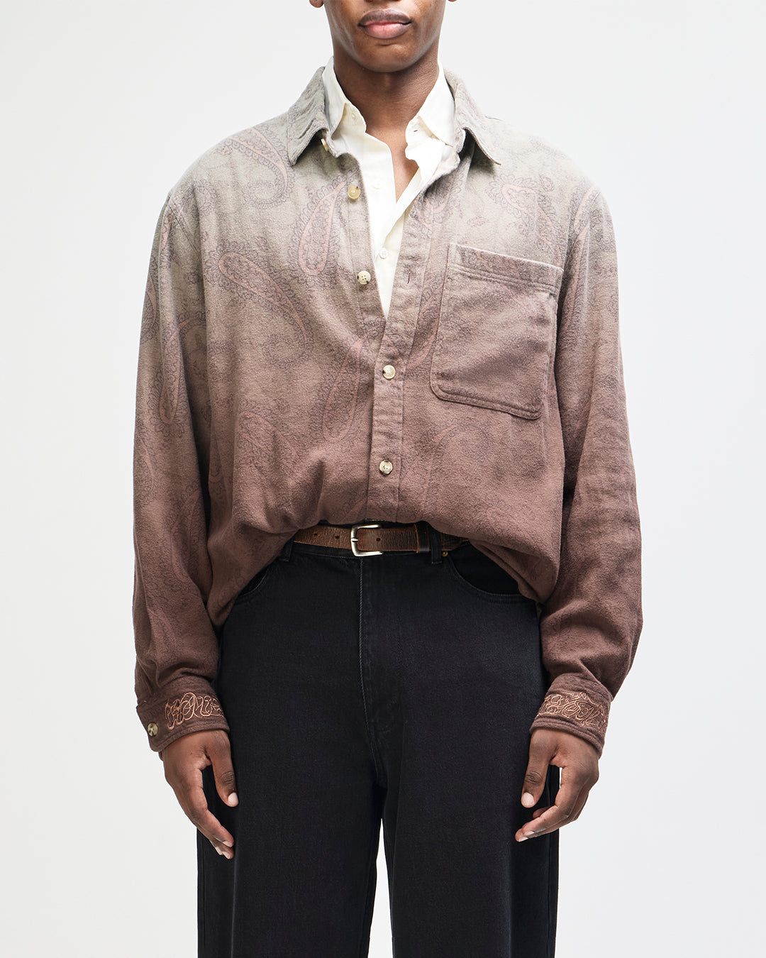 TURIYA LS SHIRT MOSS GREEN