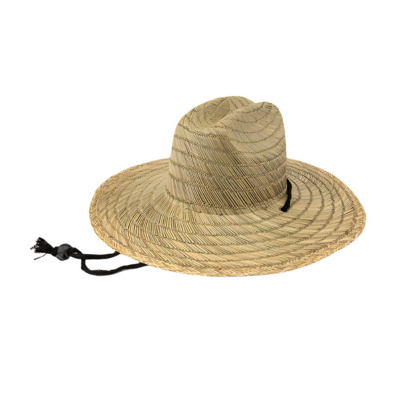 QUARTER STRAW HAT NATURAL