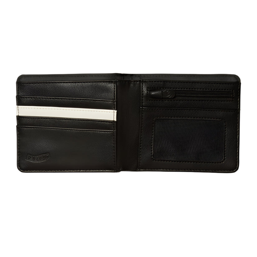 SLIM STONE WALLET BLACK