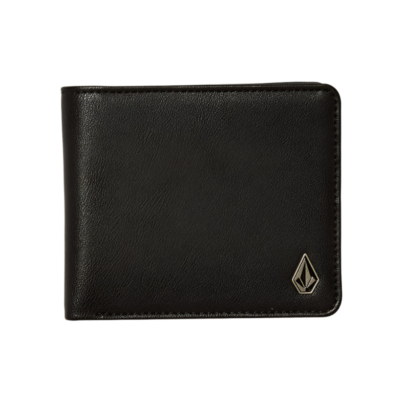 SLIM STONE WALLET BLACK