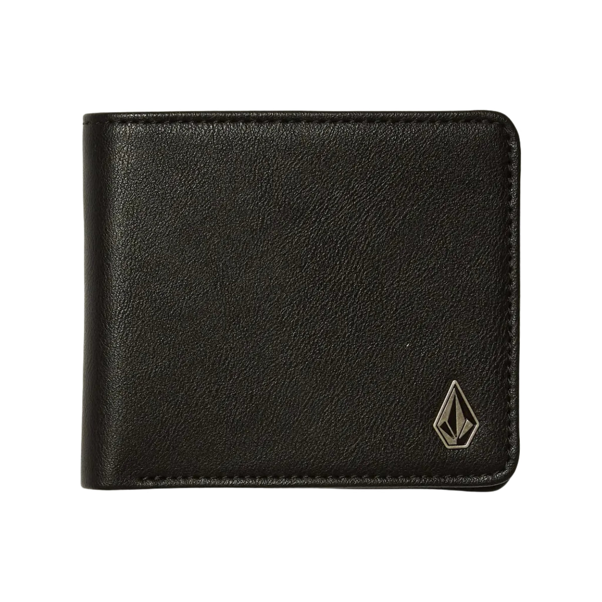 SLIM STONE LARGE WALLET BLACK