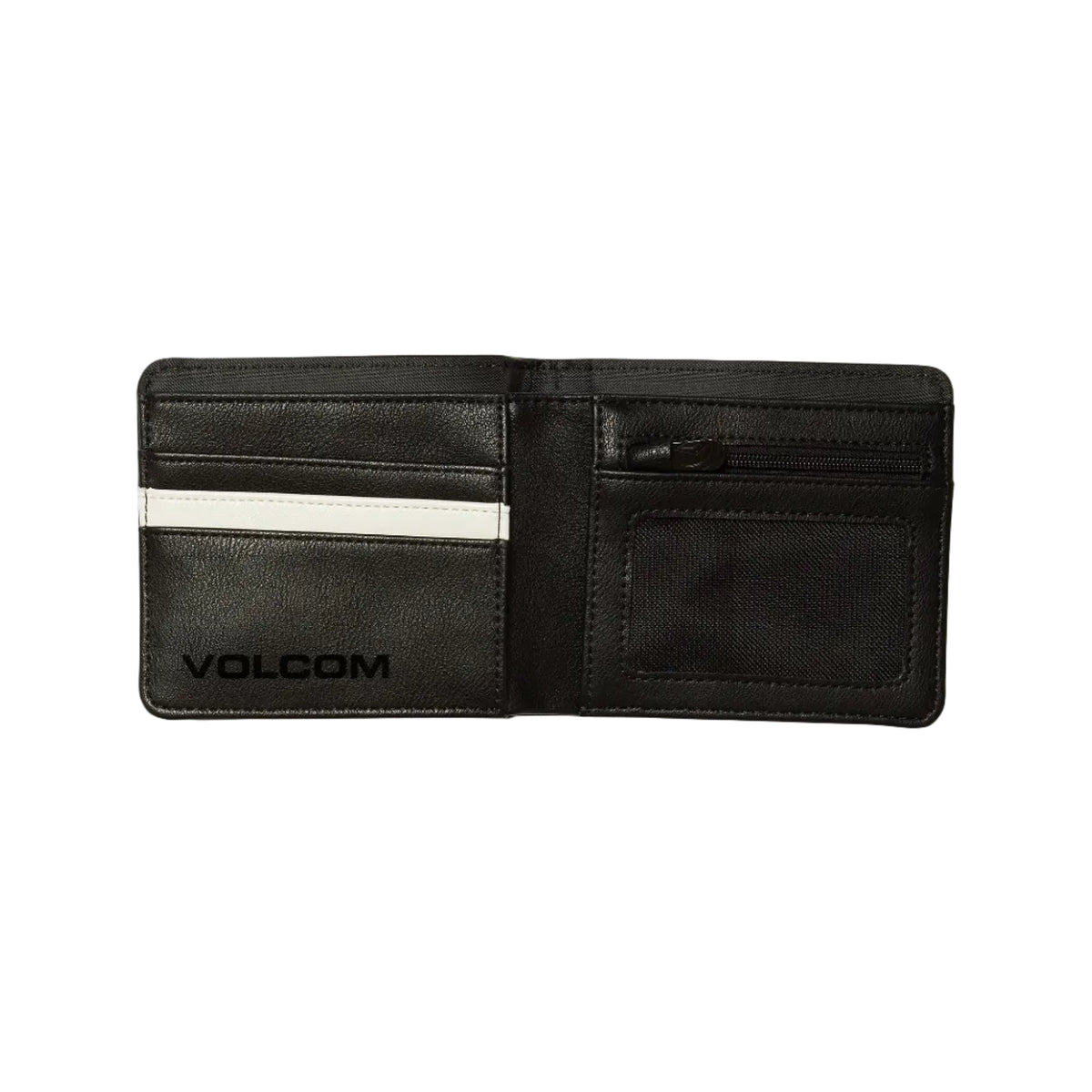 SLIM STONE LARGE WALLET BLACK