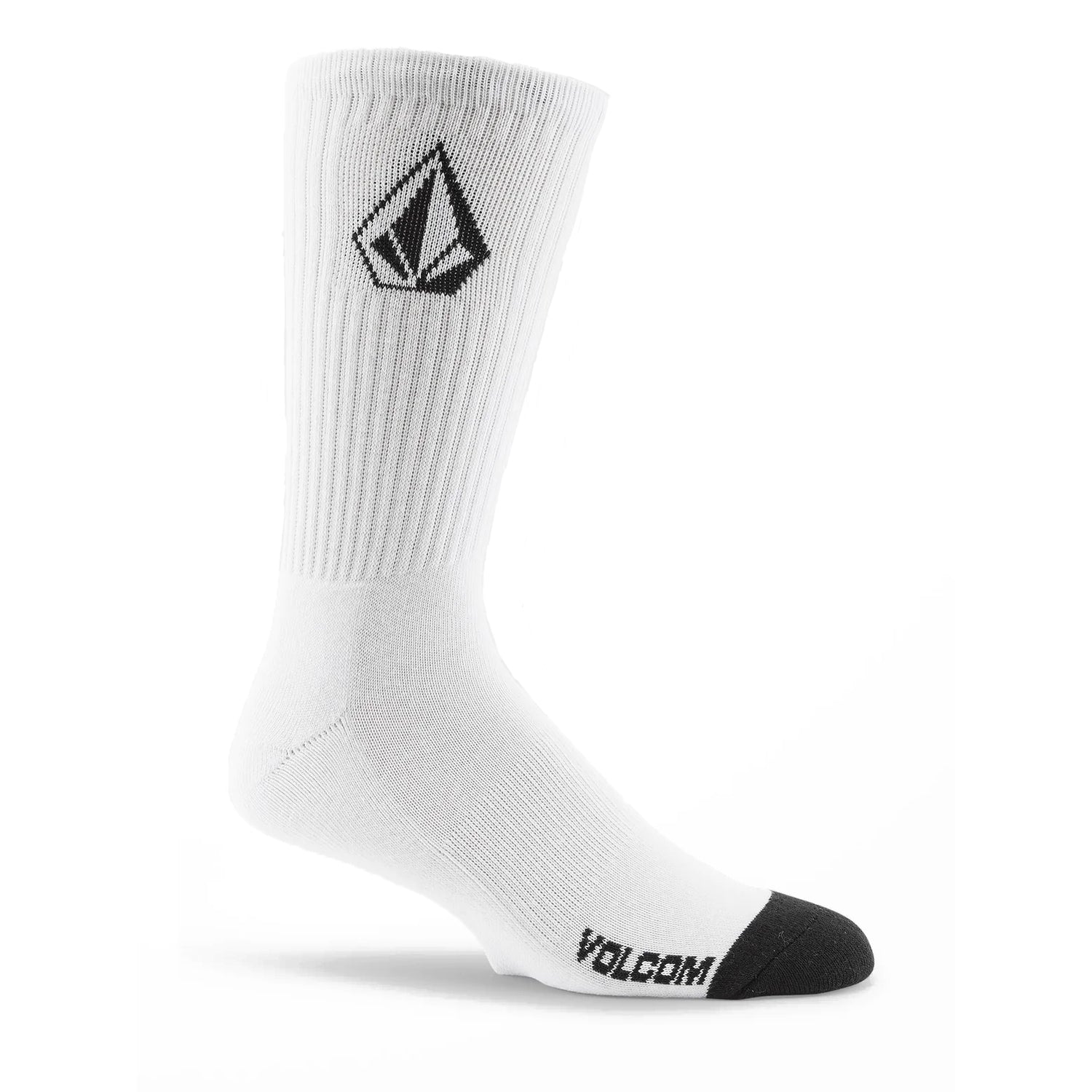 FULL STONE SOCK 3PK WHITE