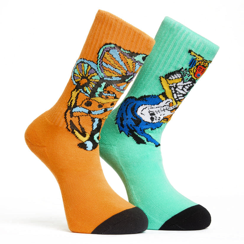 FA BOB MOLLEMA SOCKS 4PC MINT