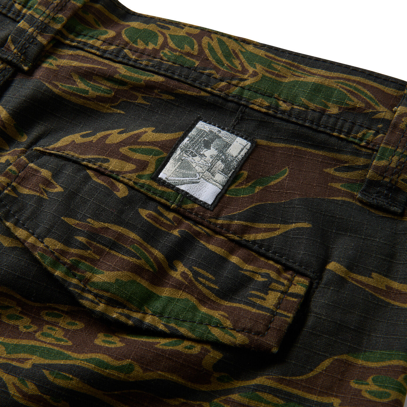 SKATE LOOSE ATIBA HAZE CARGO PANTS BLACK CAMO