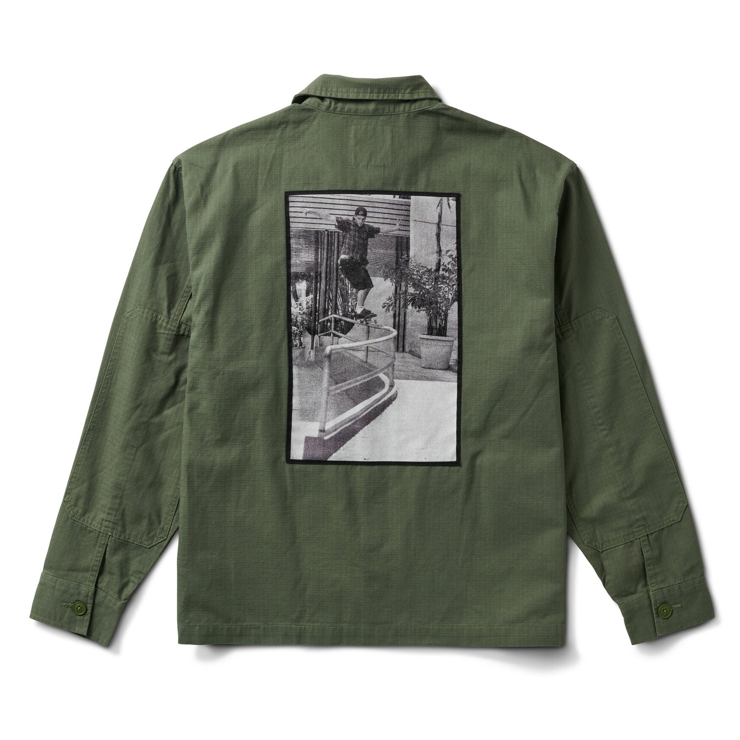 SKATE ATIBA MILITARY OVERSHIRT GREEN