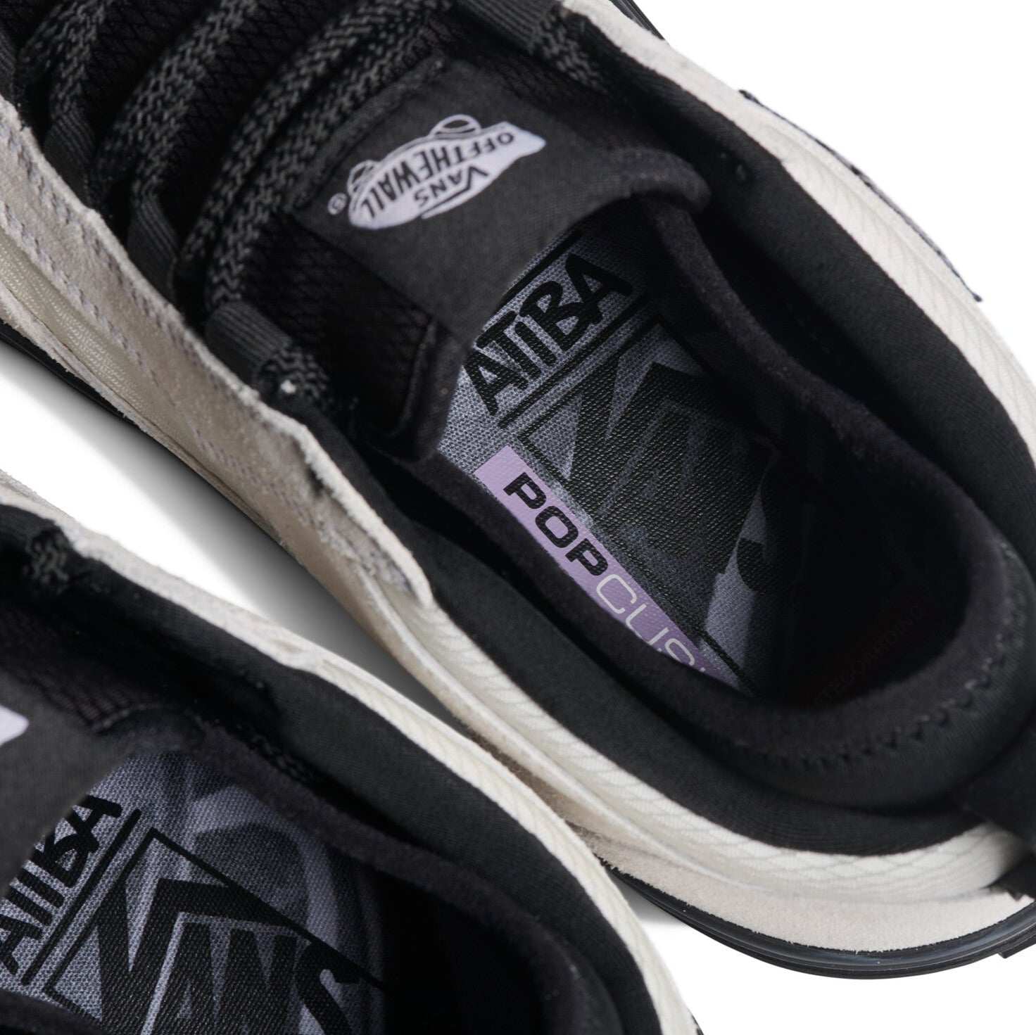 SKATE SAFE LOW BONE WHITE / BLACK