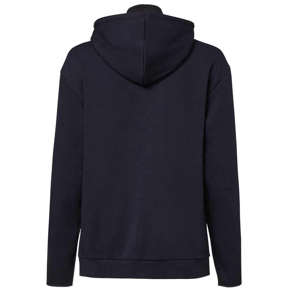 RIDER LONG 2.0 HOODIE BLACK / WHITE
