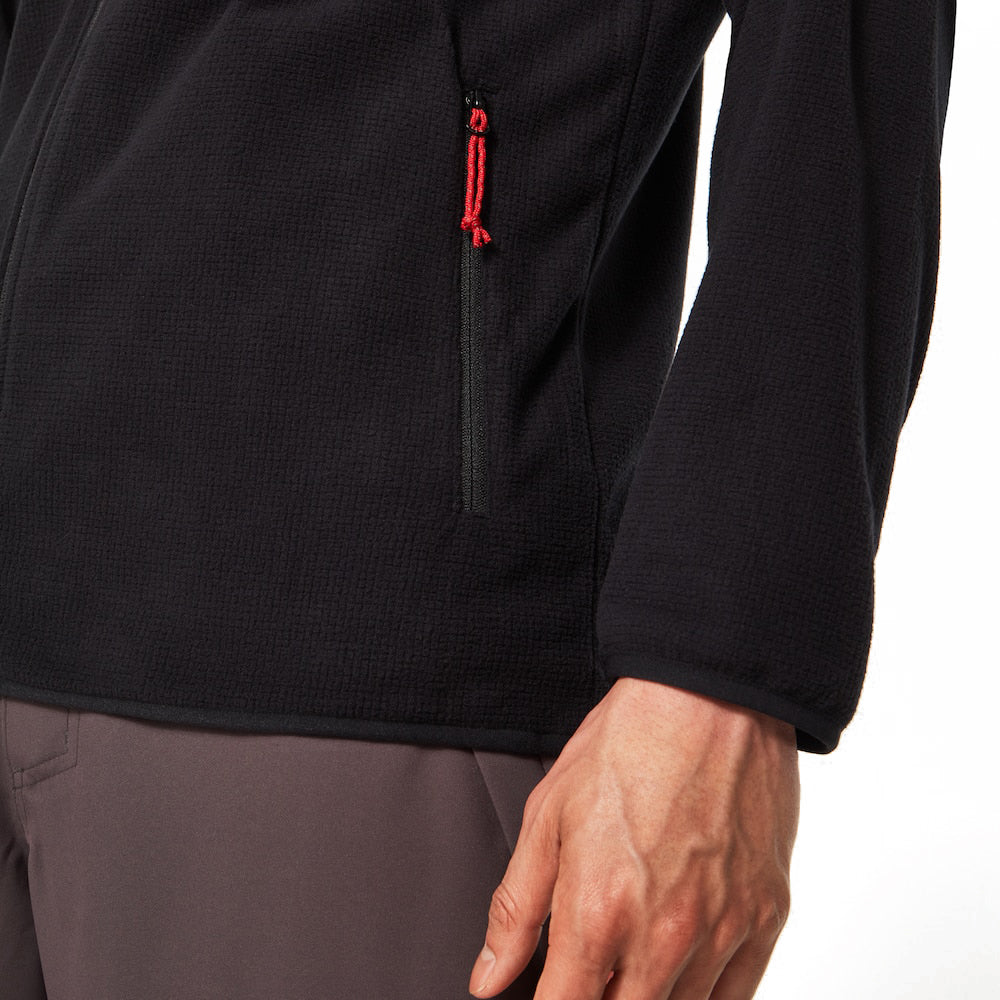 ALPINE FULL ZIP SWEATSHIRT BLACKOUT