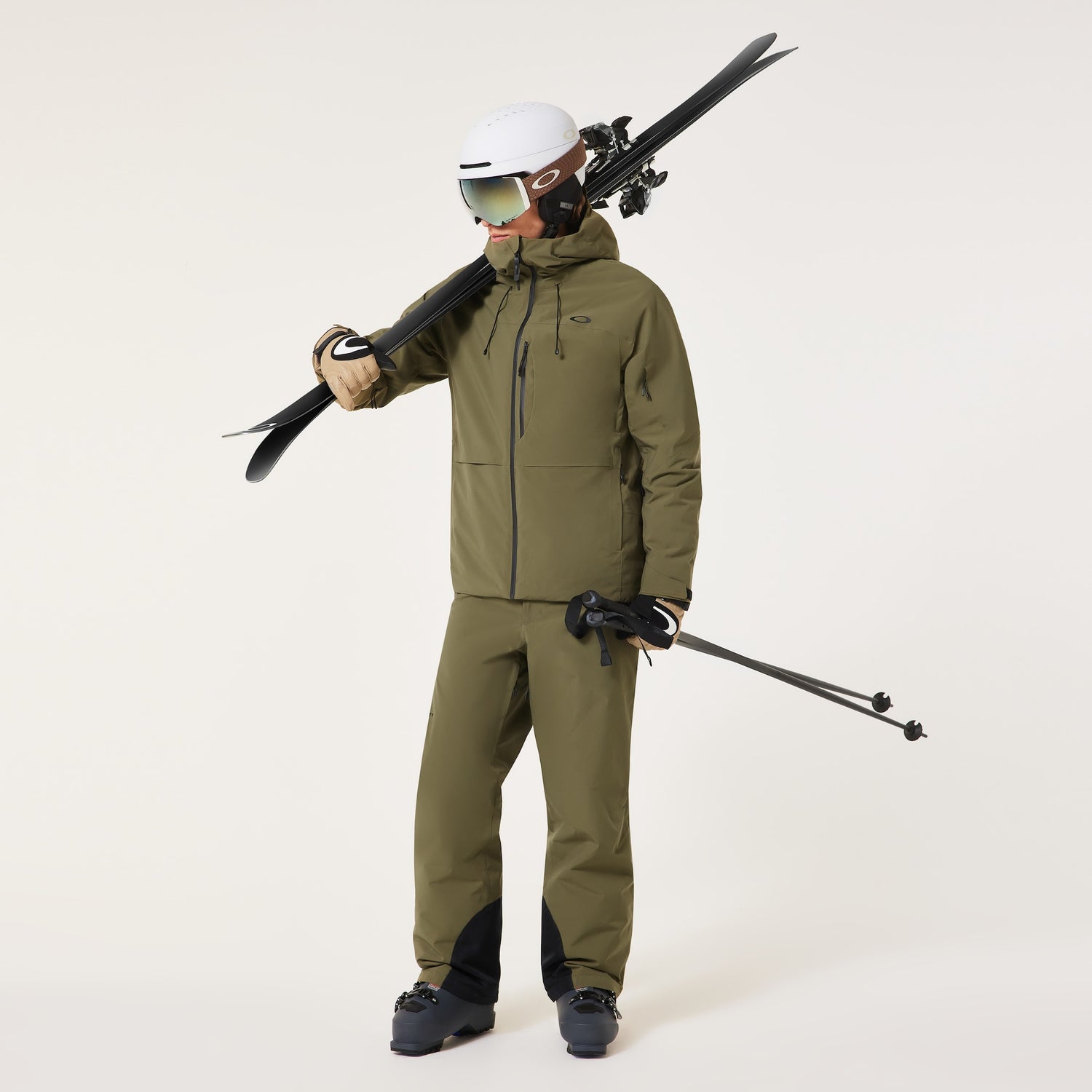 CANOPY INSULATED JACKET ARMY GREEN