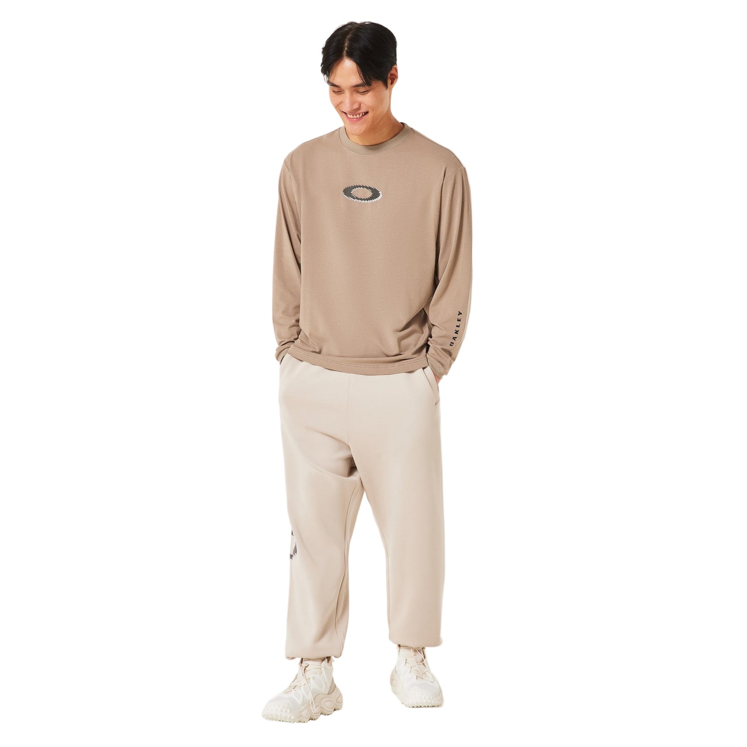 NEW RETRO L/S TEE 1.7 BARK