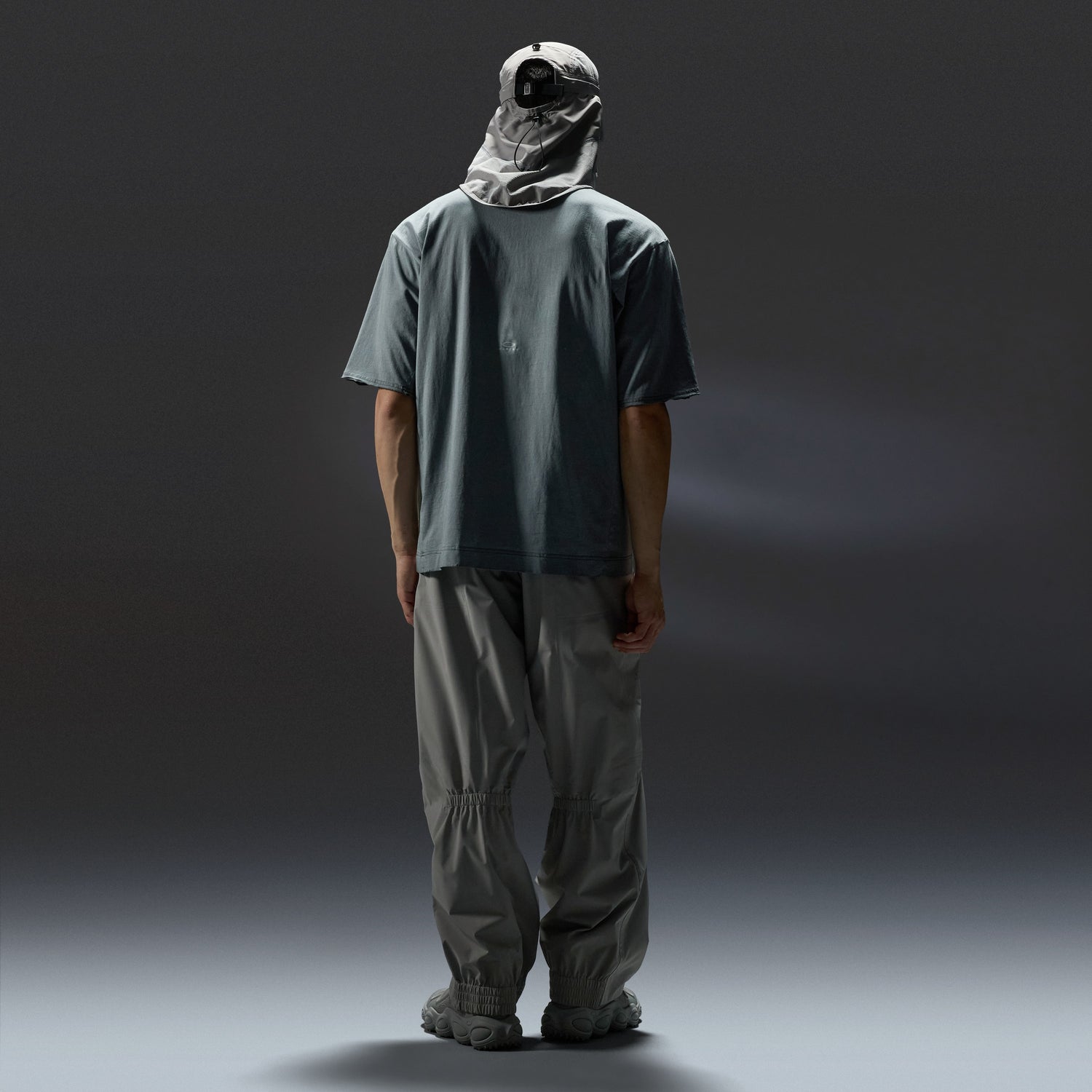 LATITUDE VEIL TEE CEMENT