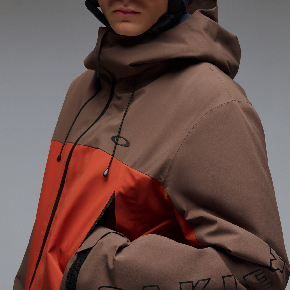 TIMBERLINE INSULATED JACKET DARK UMBER / FLAME RED