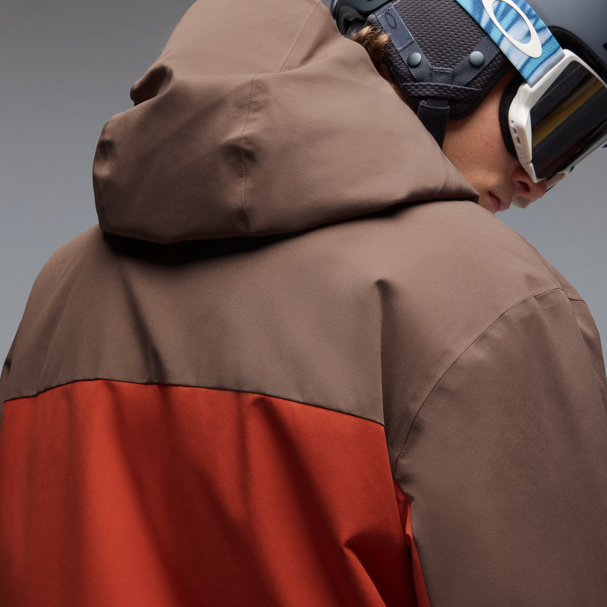TIMBERLINE INSULATED JACKET DARK UMBER / FLAME RED