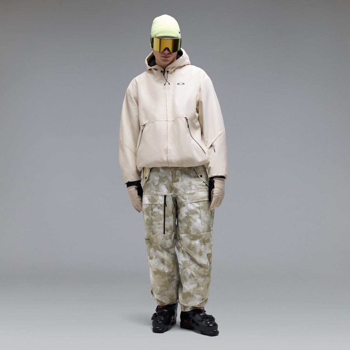 BRAVO CARGO SHELL PANT OFF-SLOPE CAMO PEBBLE