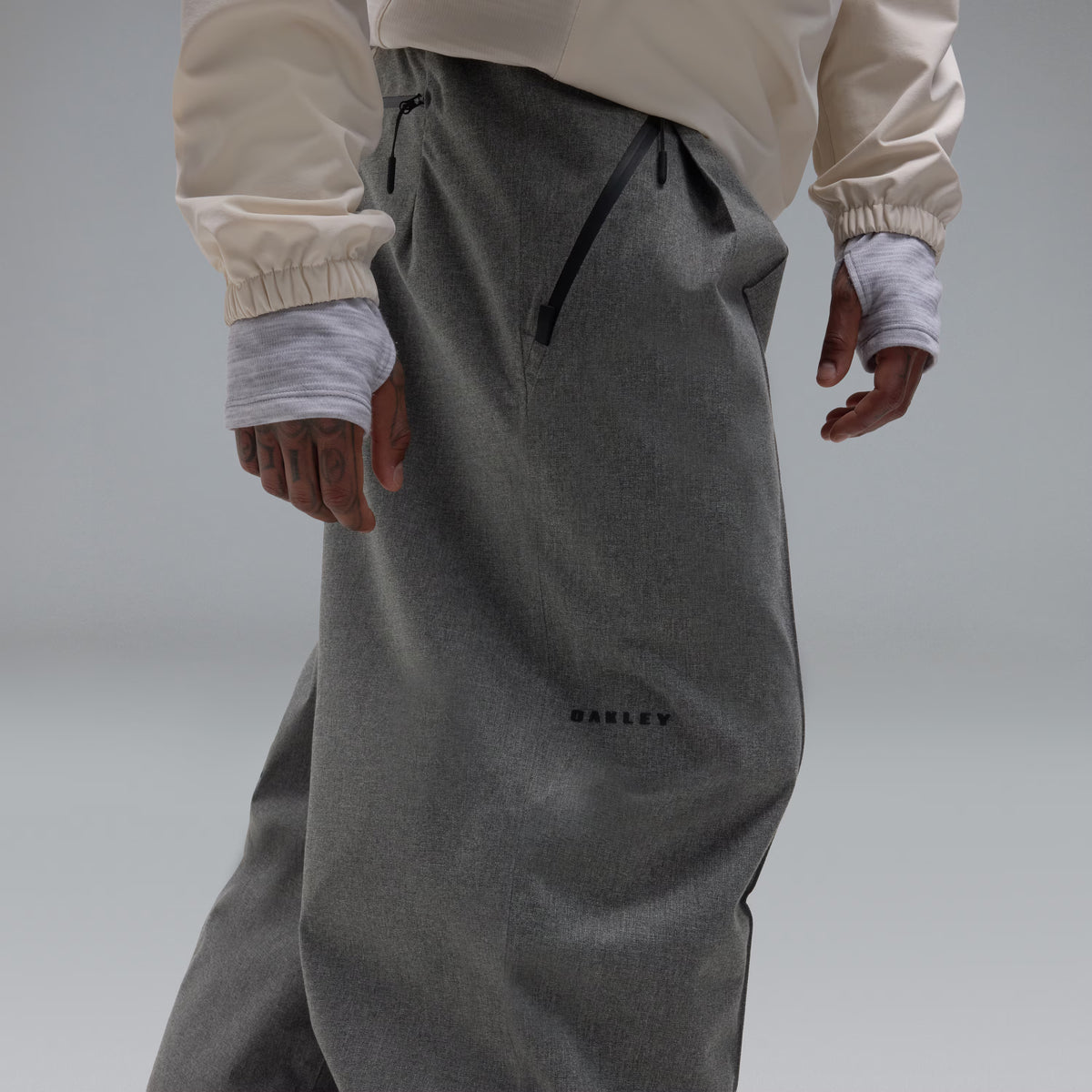 HEIRLOOM SHELL PANT CEMENT MELANGE