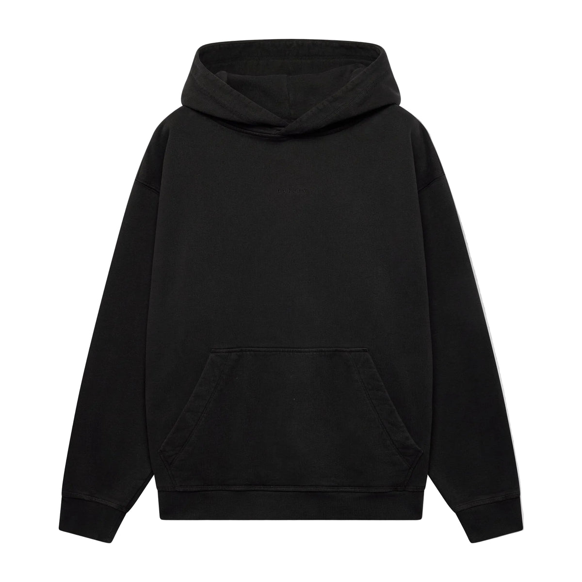 ECHO MOD EMBROIDERED HOODIE PITCH BLACK