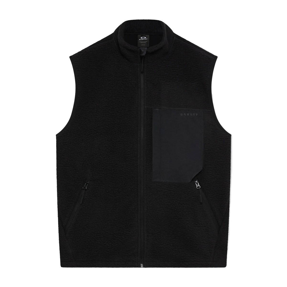 SNOWDRIFT SHERPA VEST PITCH BLACK