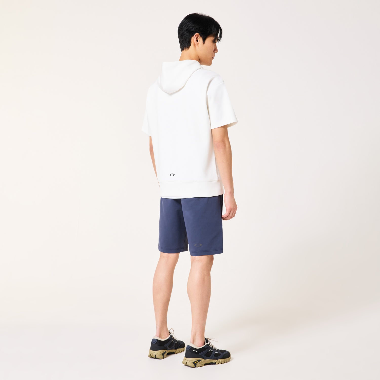 ENHANCE QD FLEECE S/S HOODY 5.0 CERAMIC WHITE