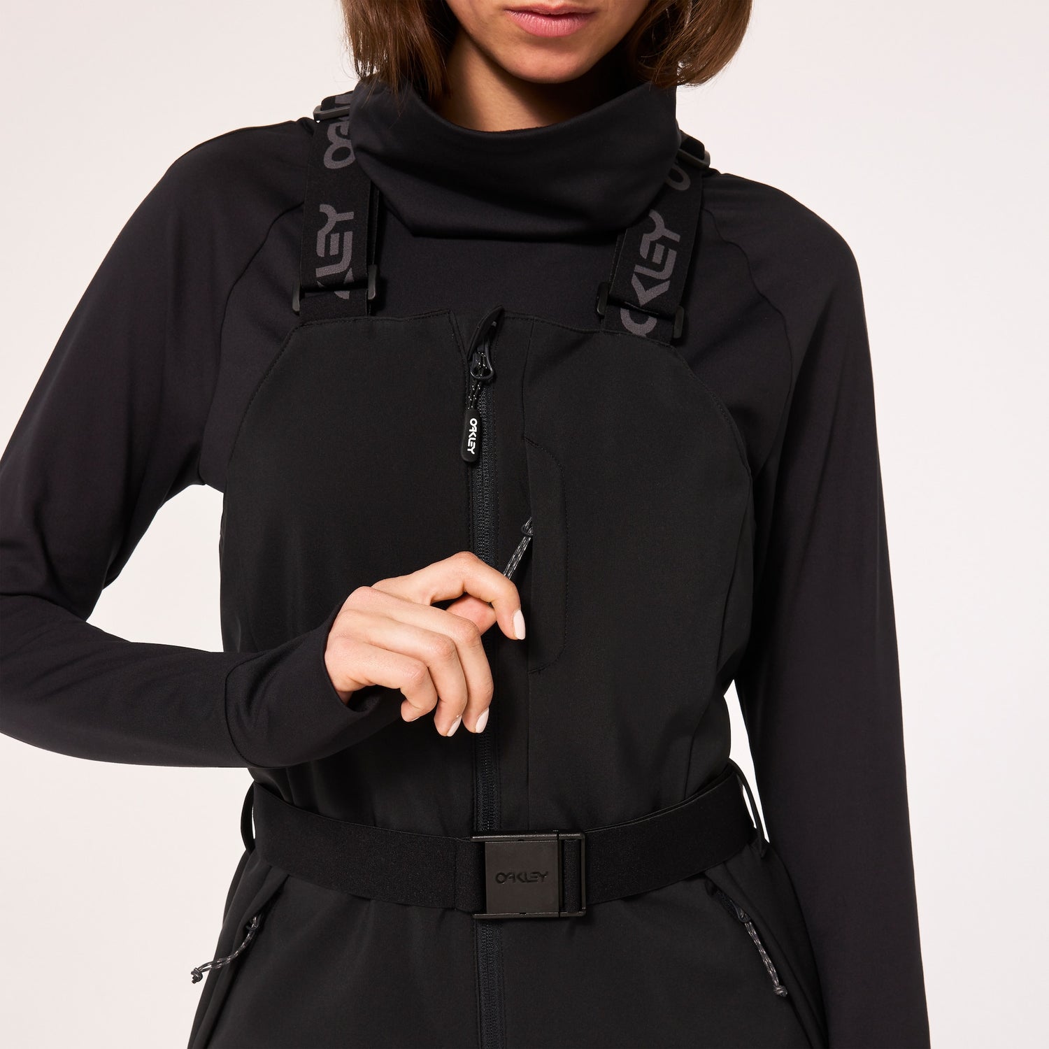 TNP HARPER SOFTSHELL BIB BLACKOUT