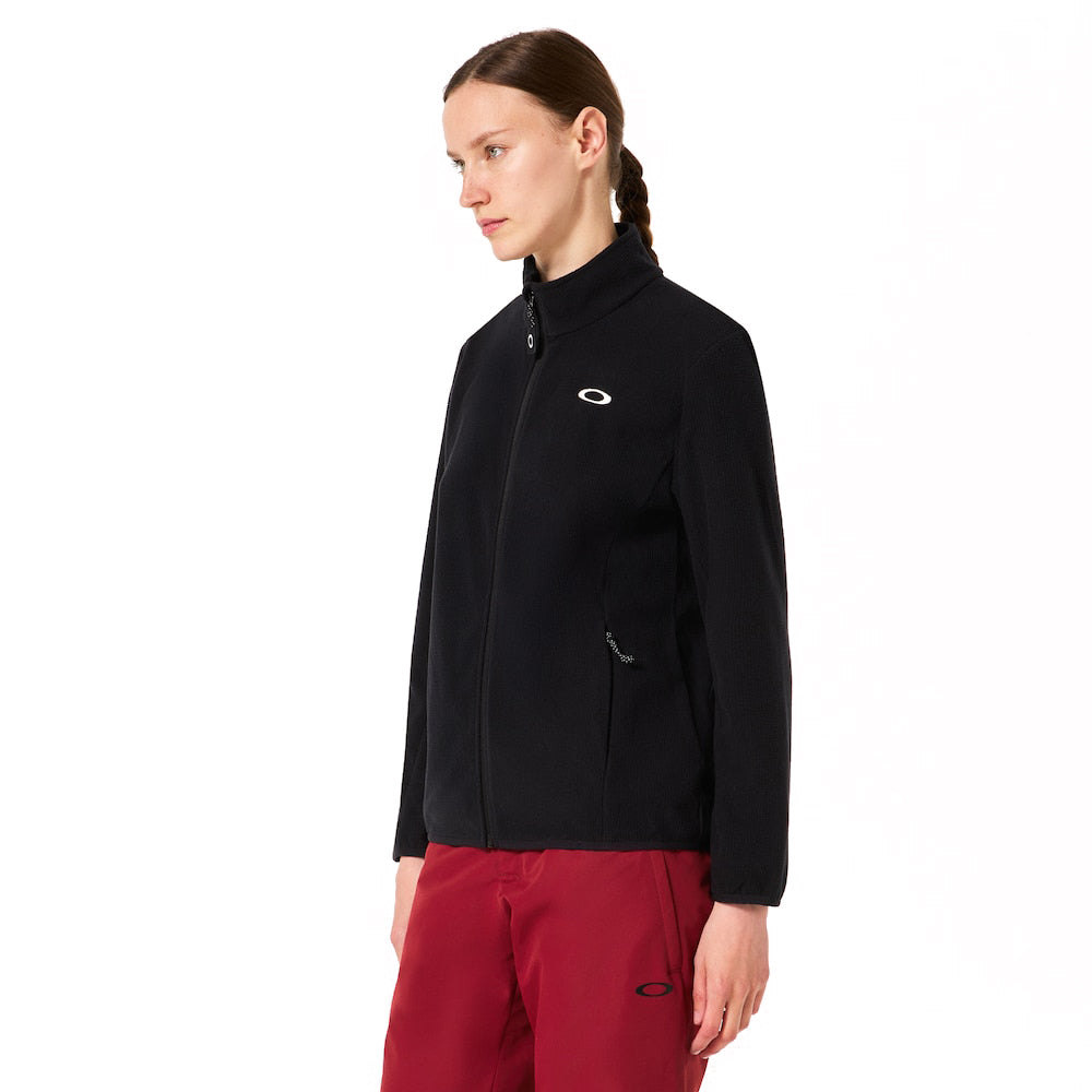 WMNS ALPINE FULL ZIP SWEATSHIRT BLACKOUT