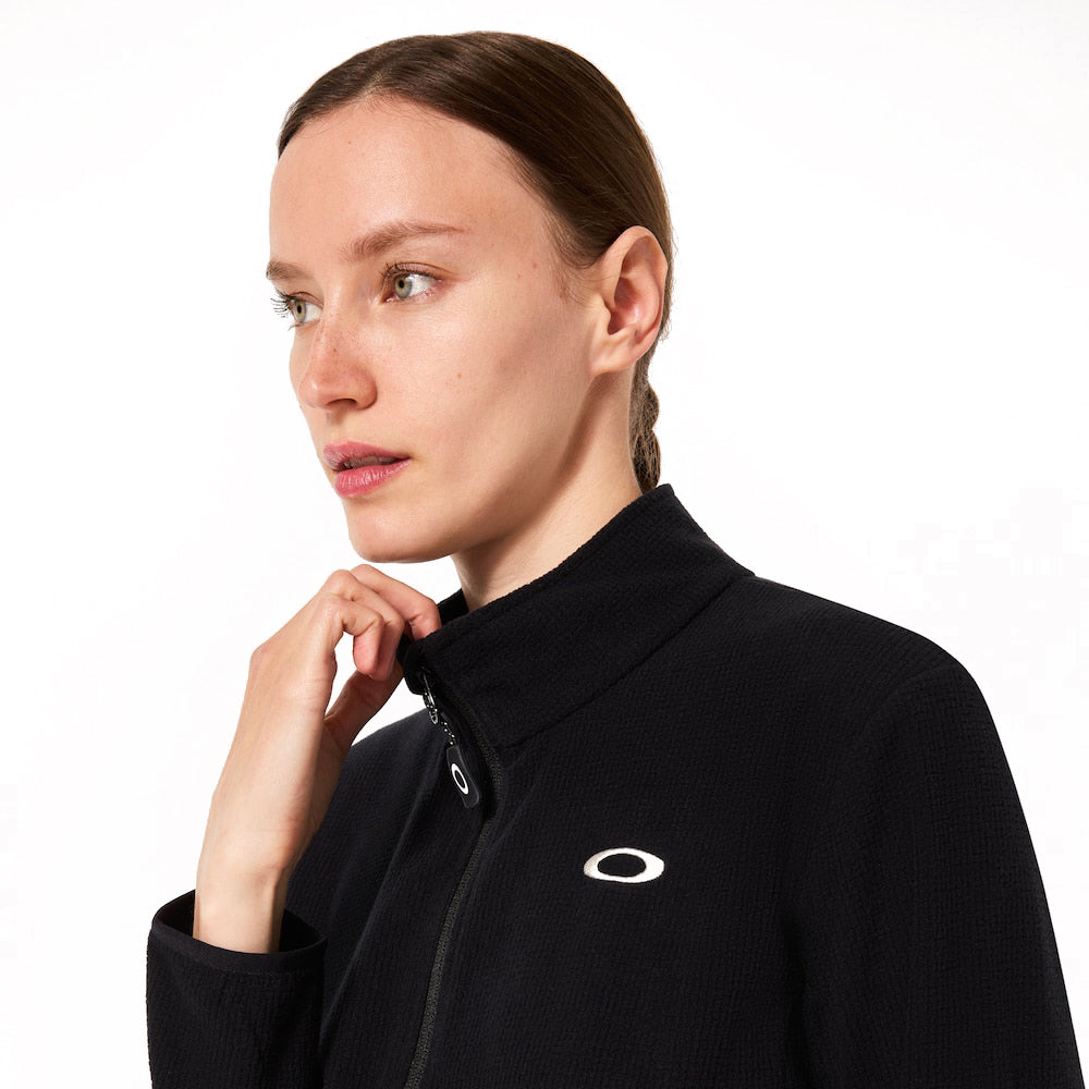 WMNS ALPINE FULL ZIP SWEATSHIRT BLACKOUT