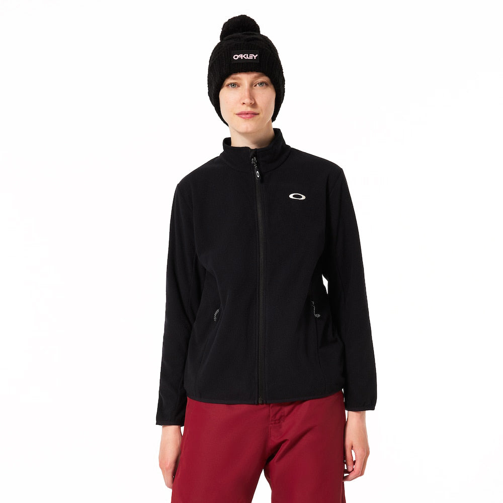 WMNS ALPINE FULL ZIP SWEATSHIRT BLACKOUT