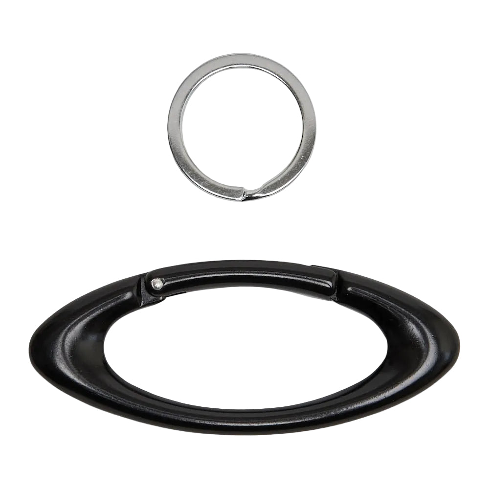 ESSENTIAL ICON CARABINER BLACKOUT