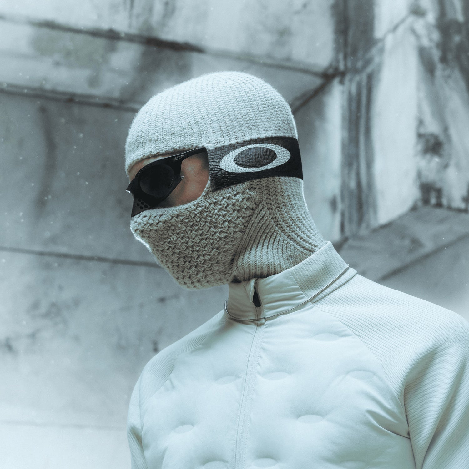 OAKLEY PRO ZW KNIT BALACLAVA MIST