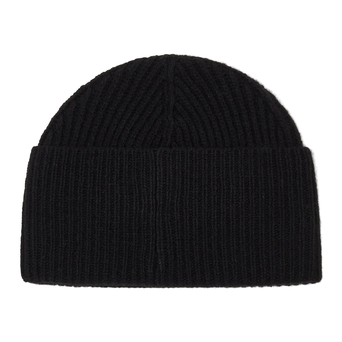 ELLIPSE RIBBED BEANIE BLACKOUT