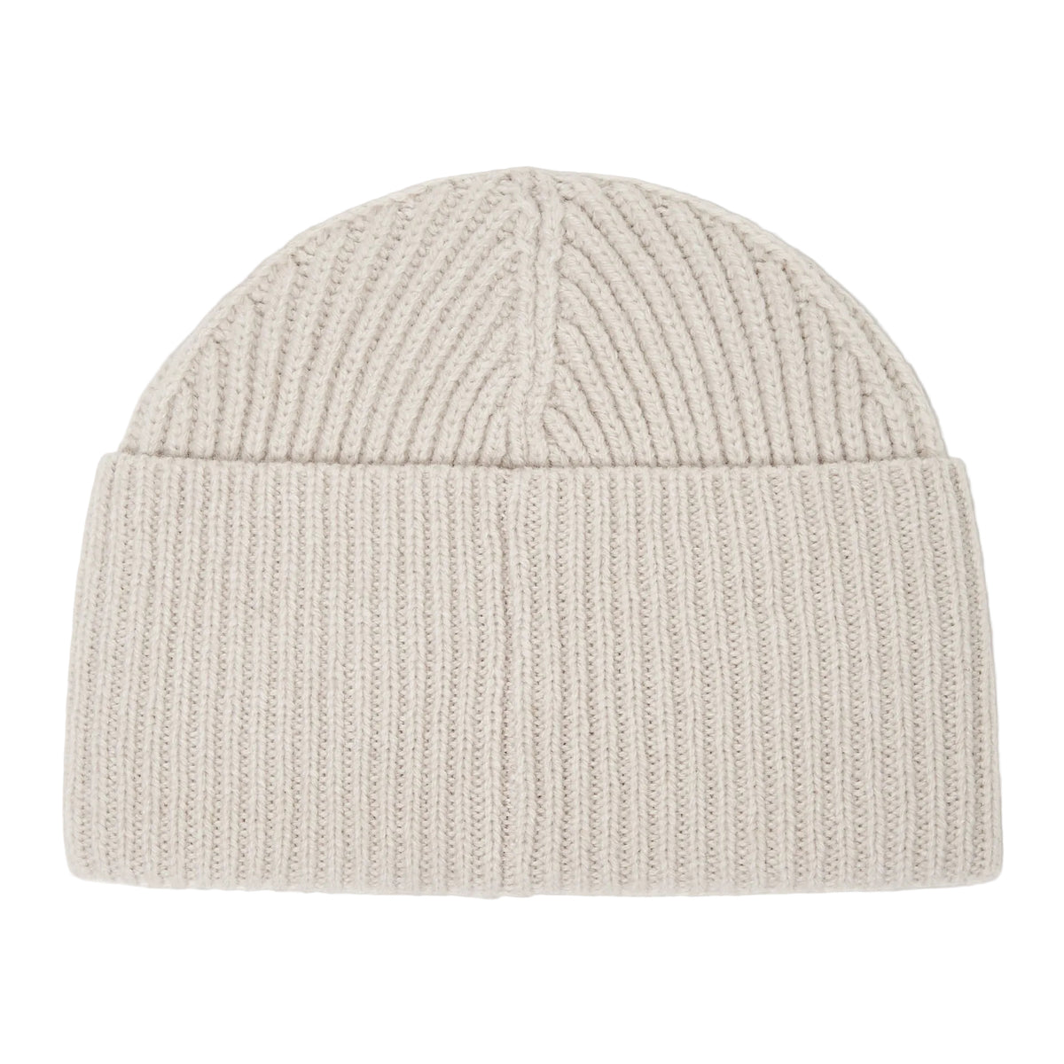 ELLIPSE RIBBED BEANIE MIST / CEMENT