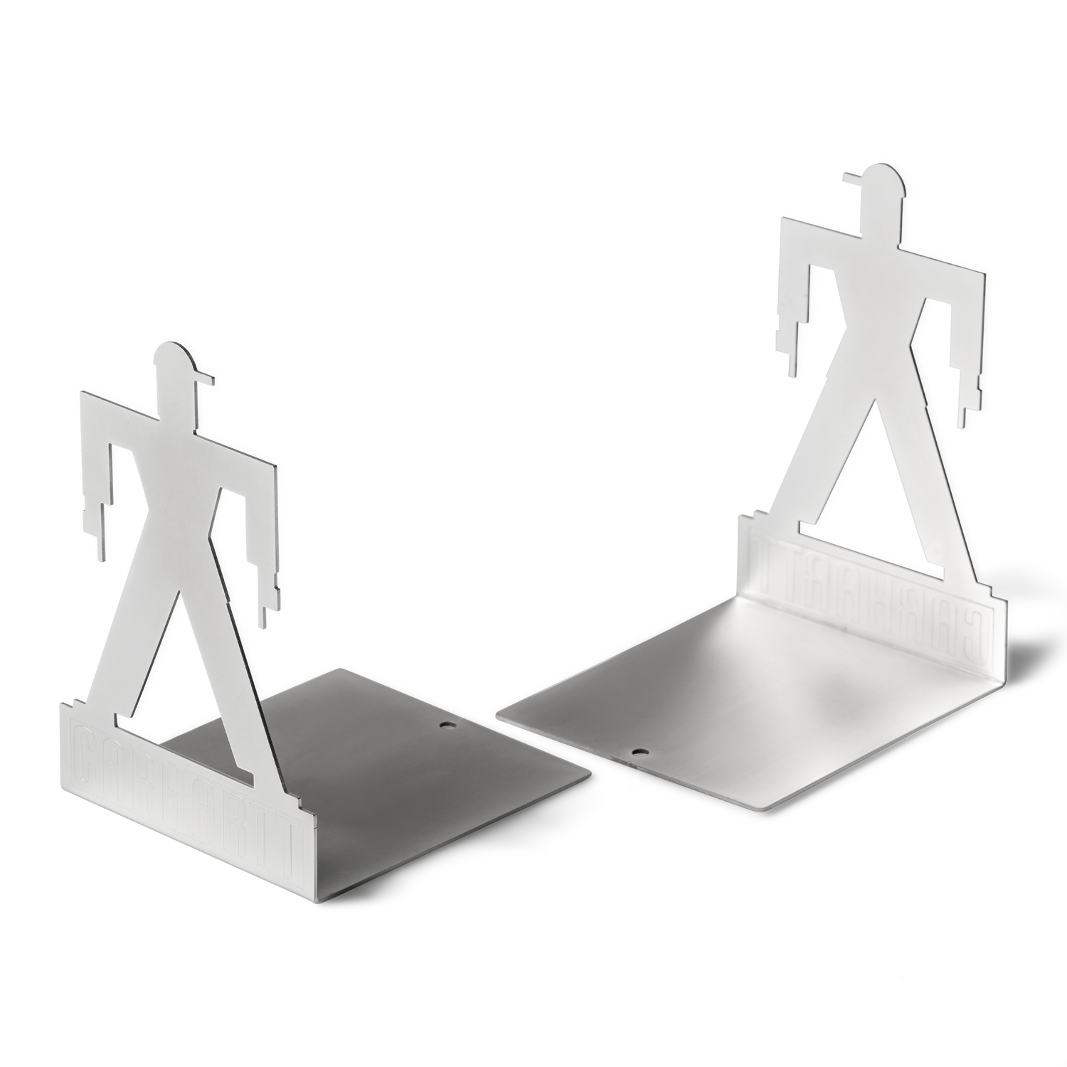 FOUNDATION BOOKENDS SILVER