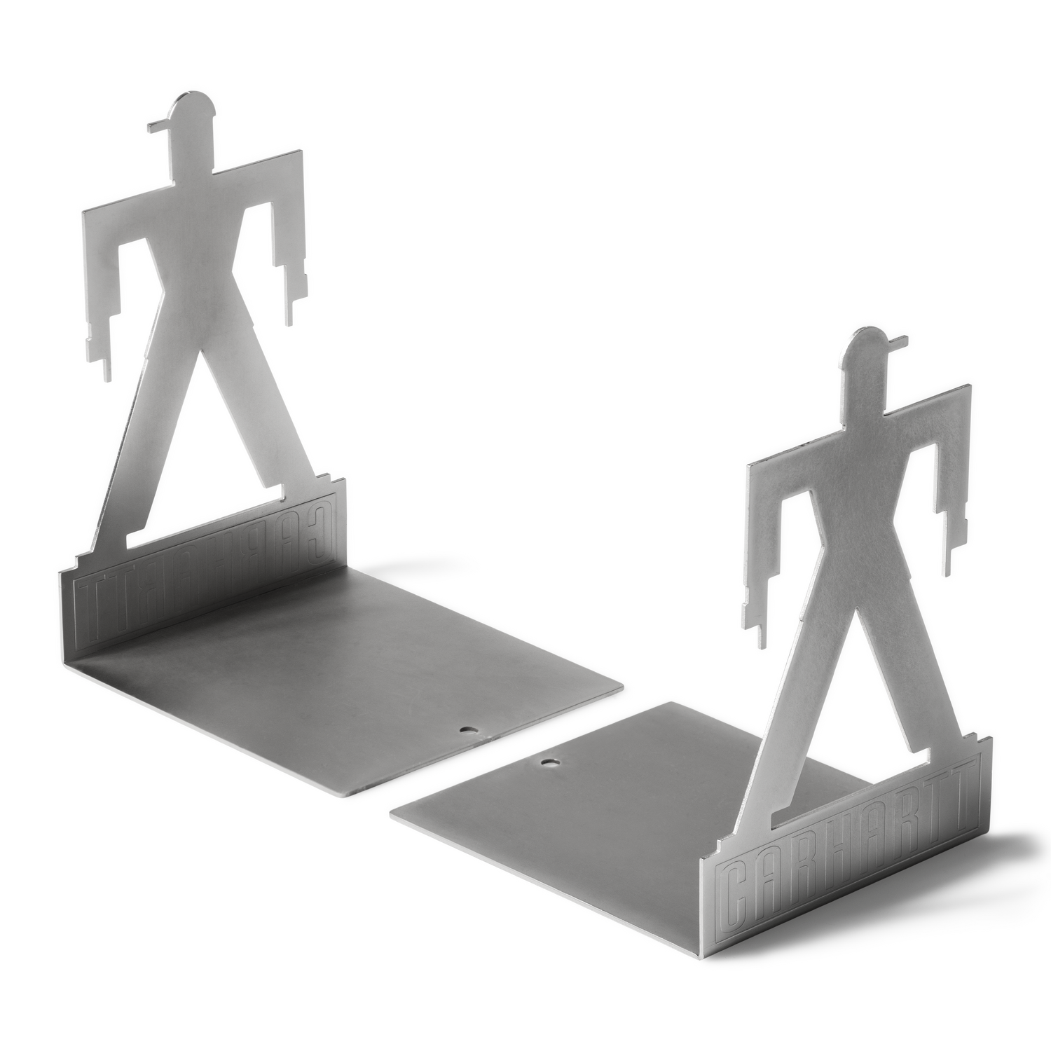 FOUNDATION BOOKENDS SILVER