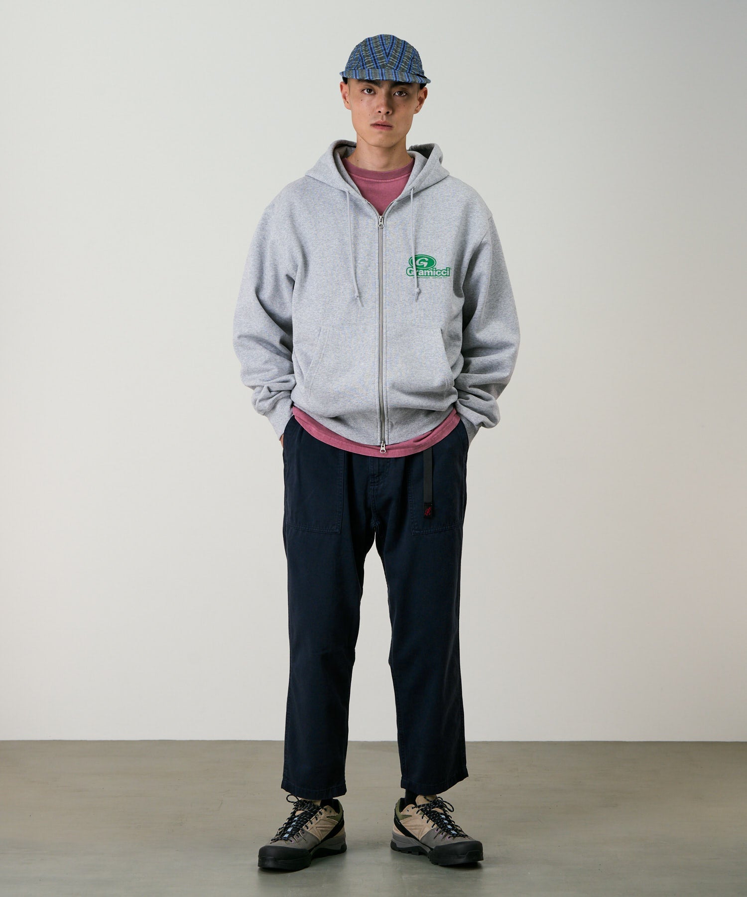 LOOSE TAPERED PANT DOUBLE NAVY