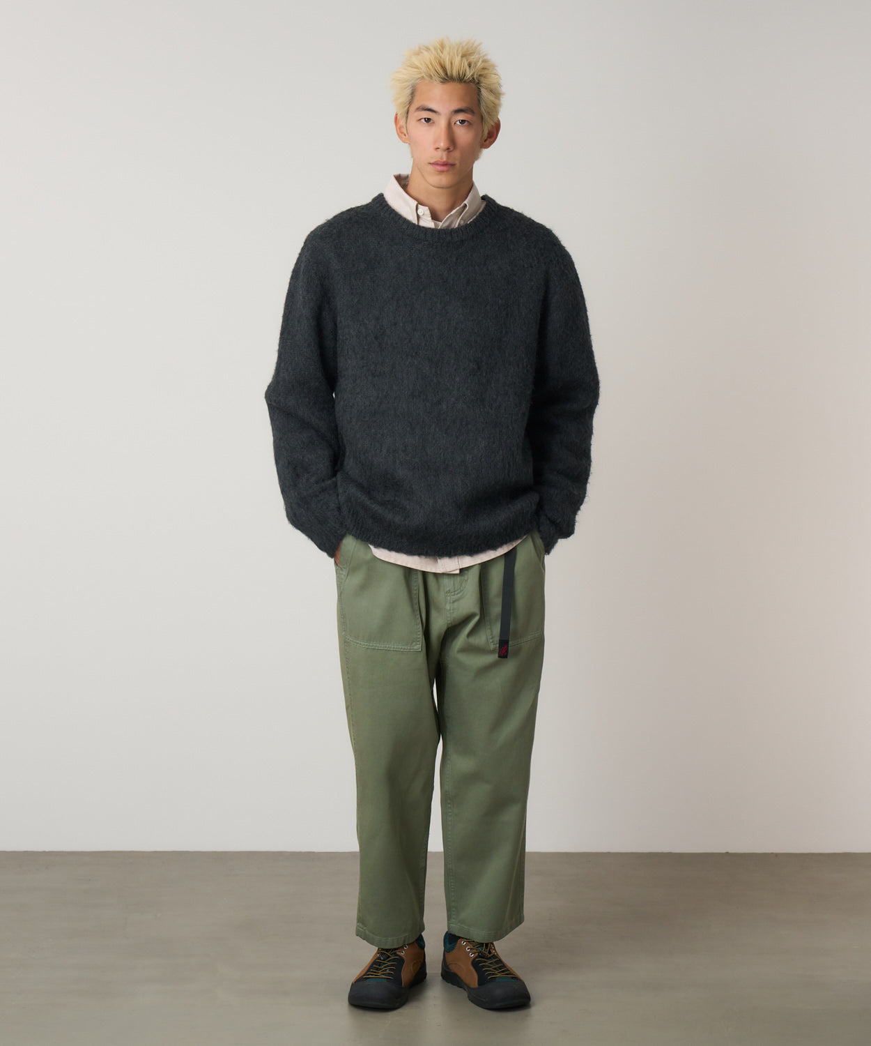 LOOSE TAPERED PANT SAGE