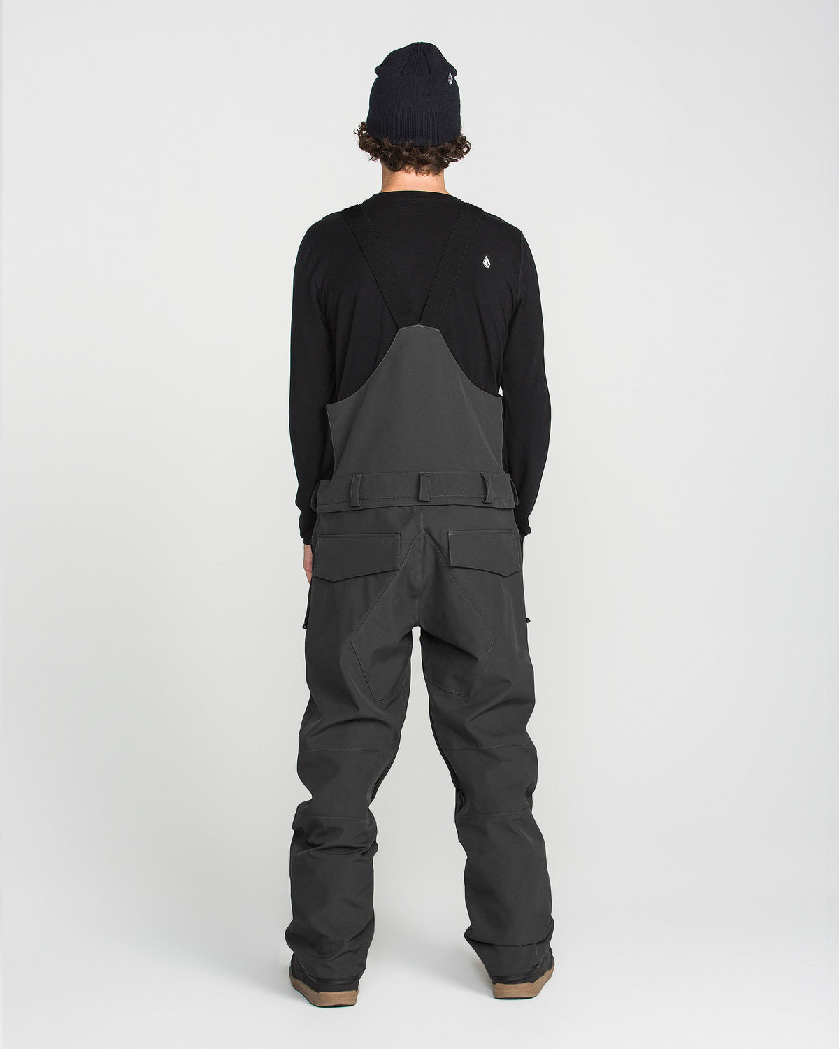 ROAN BIB OVERALL DARK GREY