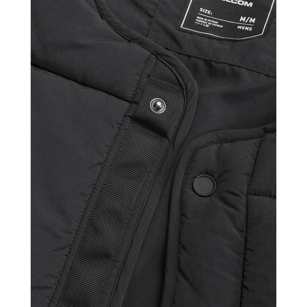 LAYERED UP VEST BLACK