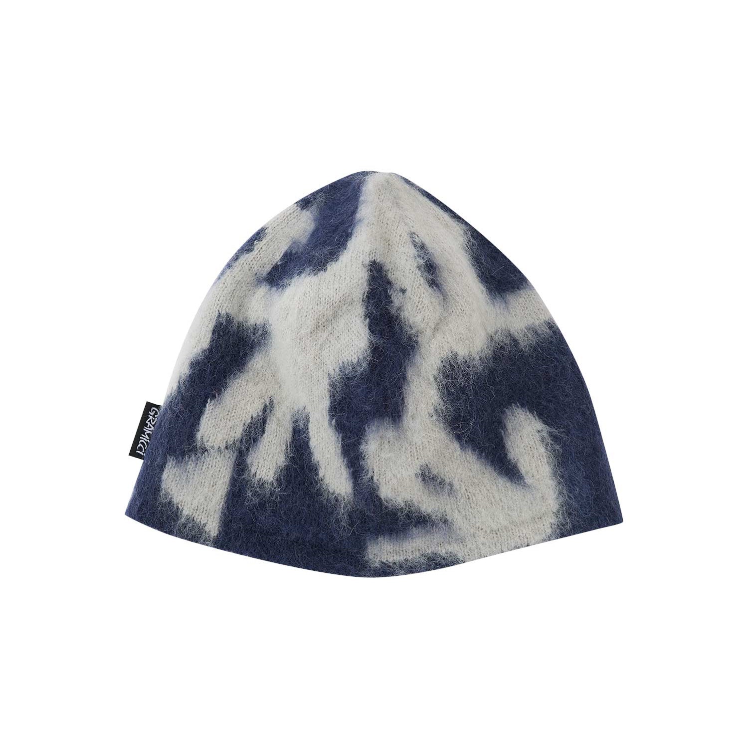 MOHAIR BURLY RUNNINGMAN BEANIE MIDNIGHT