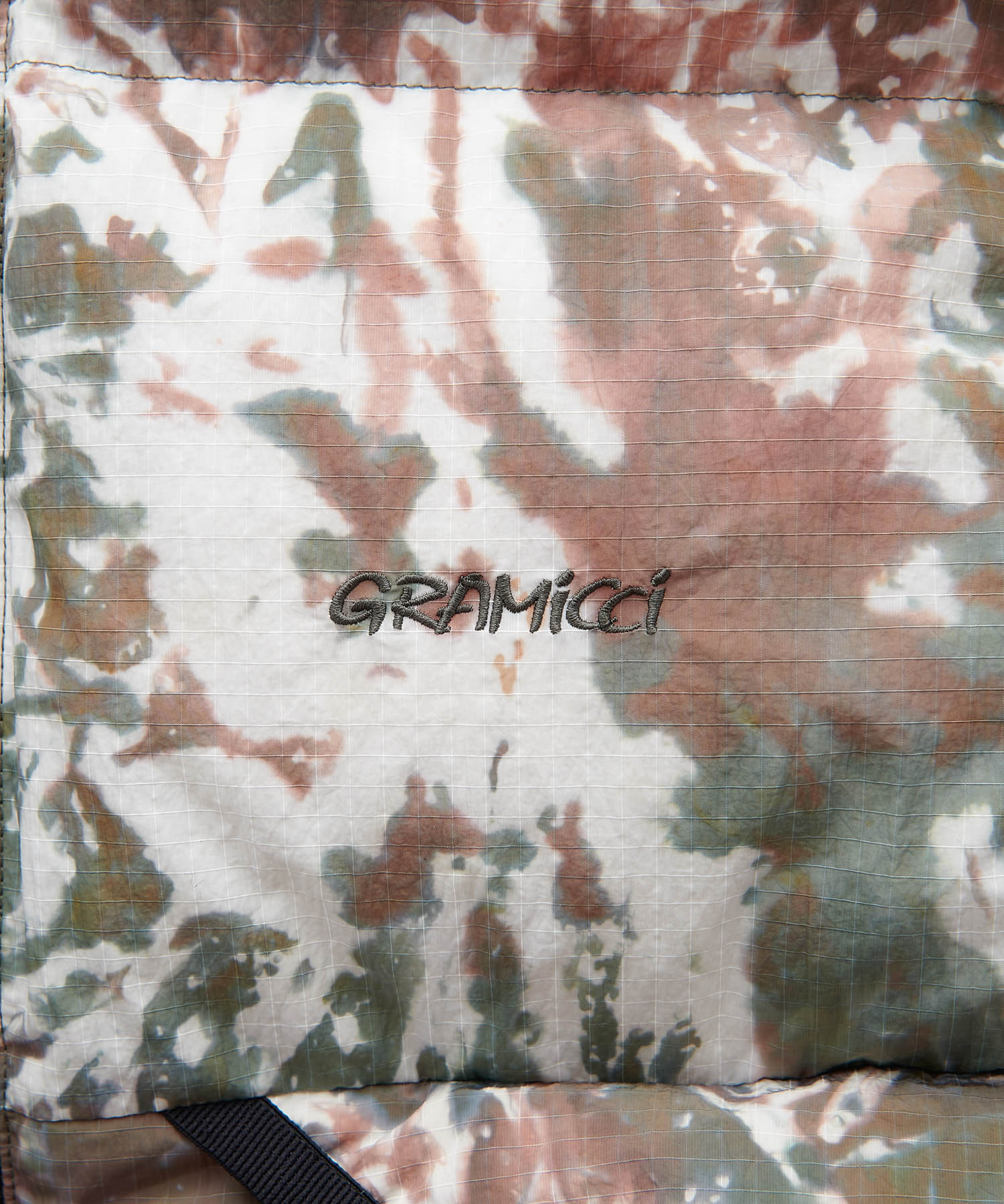 DOWN PUFFER VEST TIE DYE