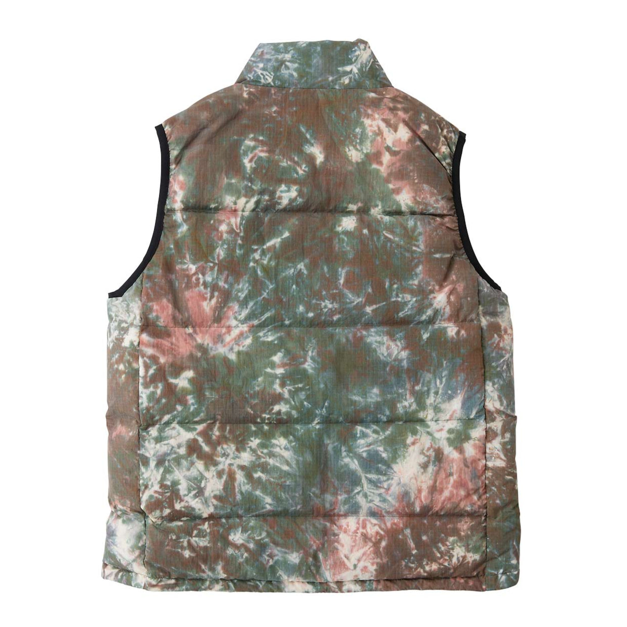DOWN PUFFER VEST TIE DYE