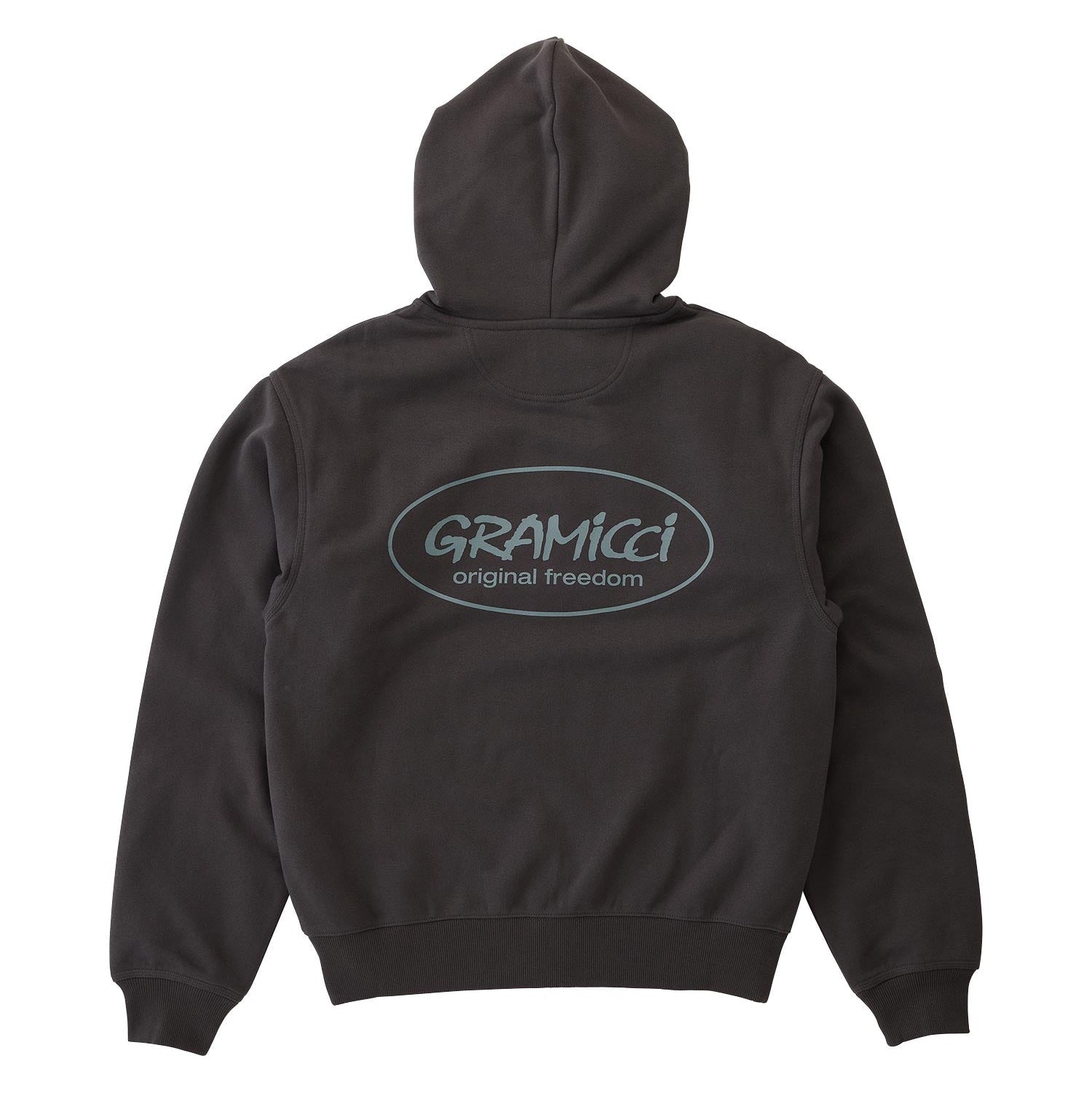ORIGINAL FREEDOM ZIP HOODED SWEATSHIRT DEEP BROWN