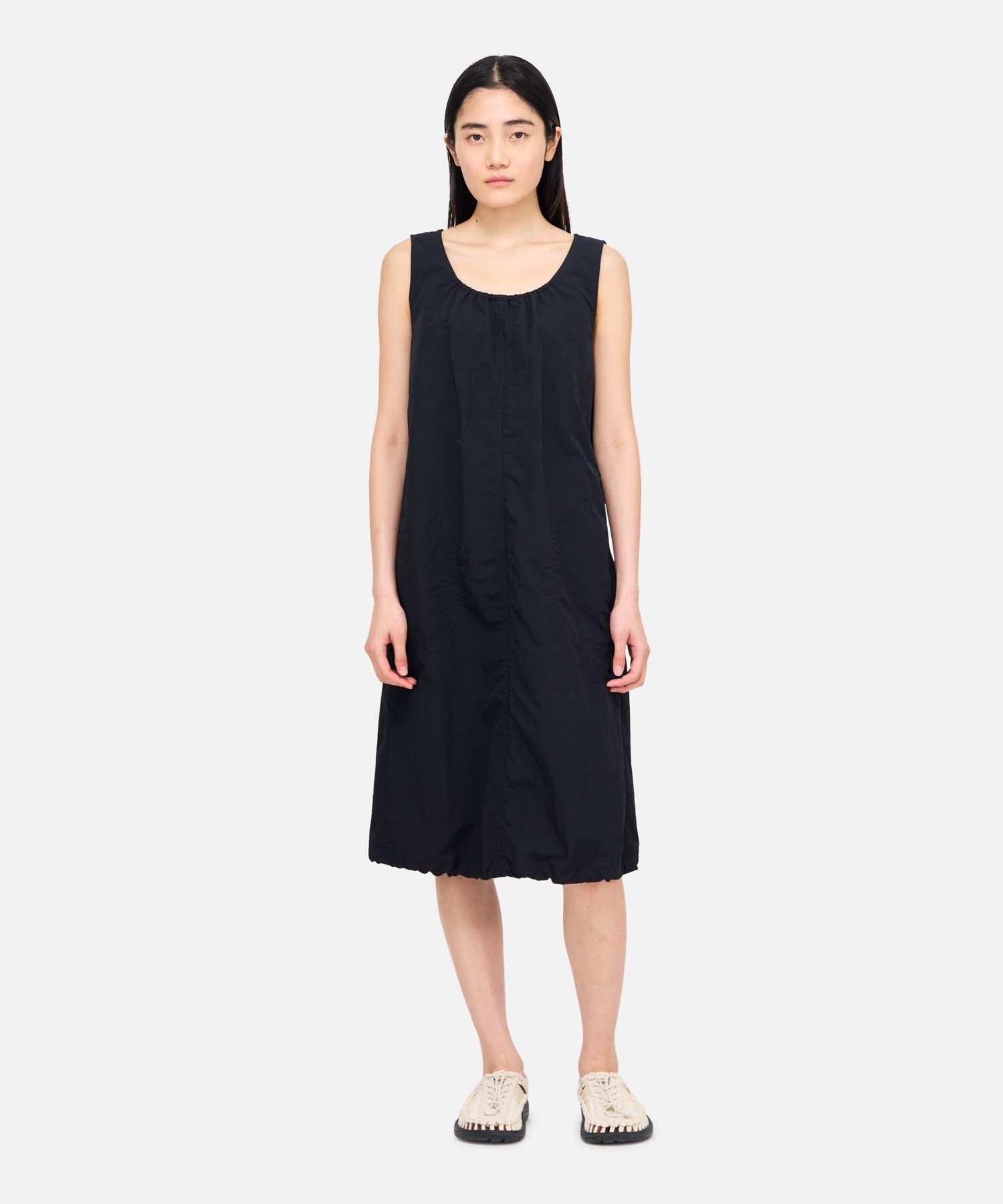 NYLON DRESS BLACK