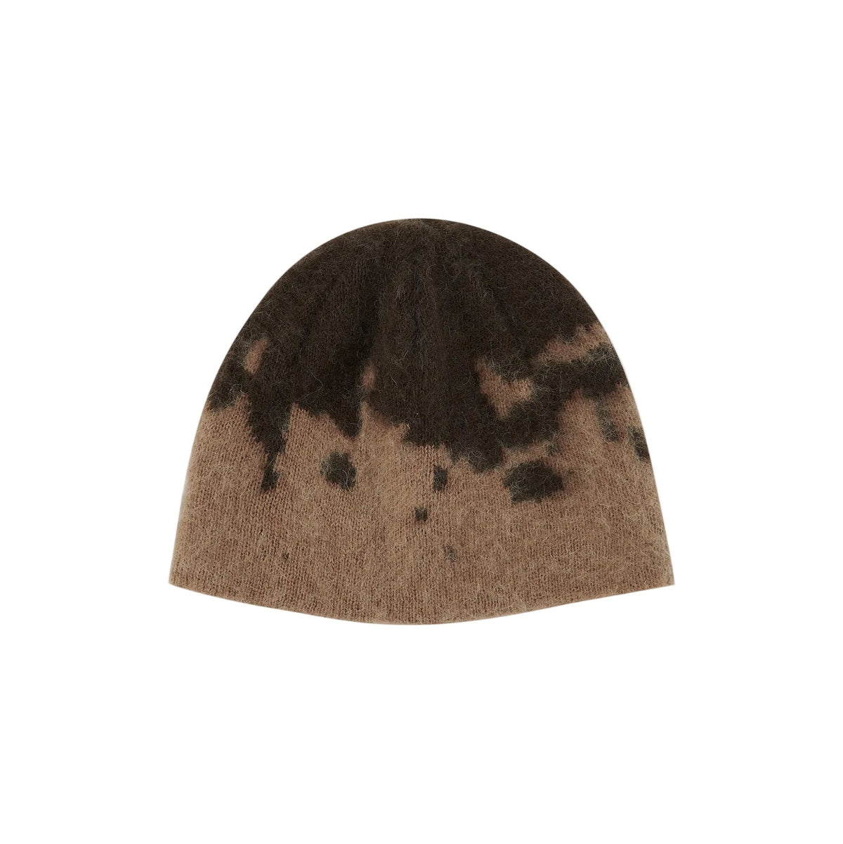 MOHAIR SPLATTER BEANIE TAUPE SPLATTER
