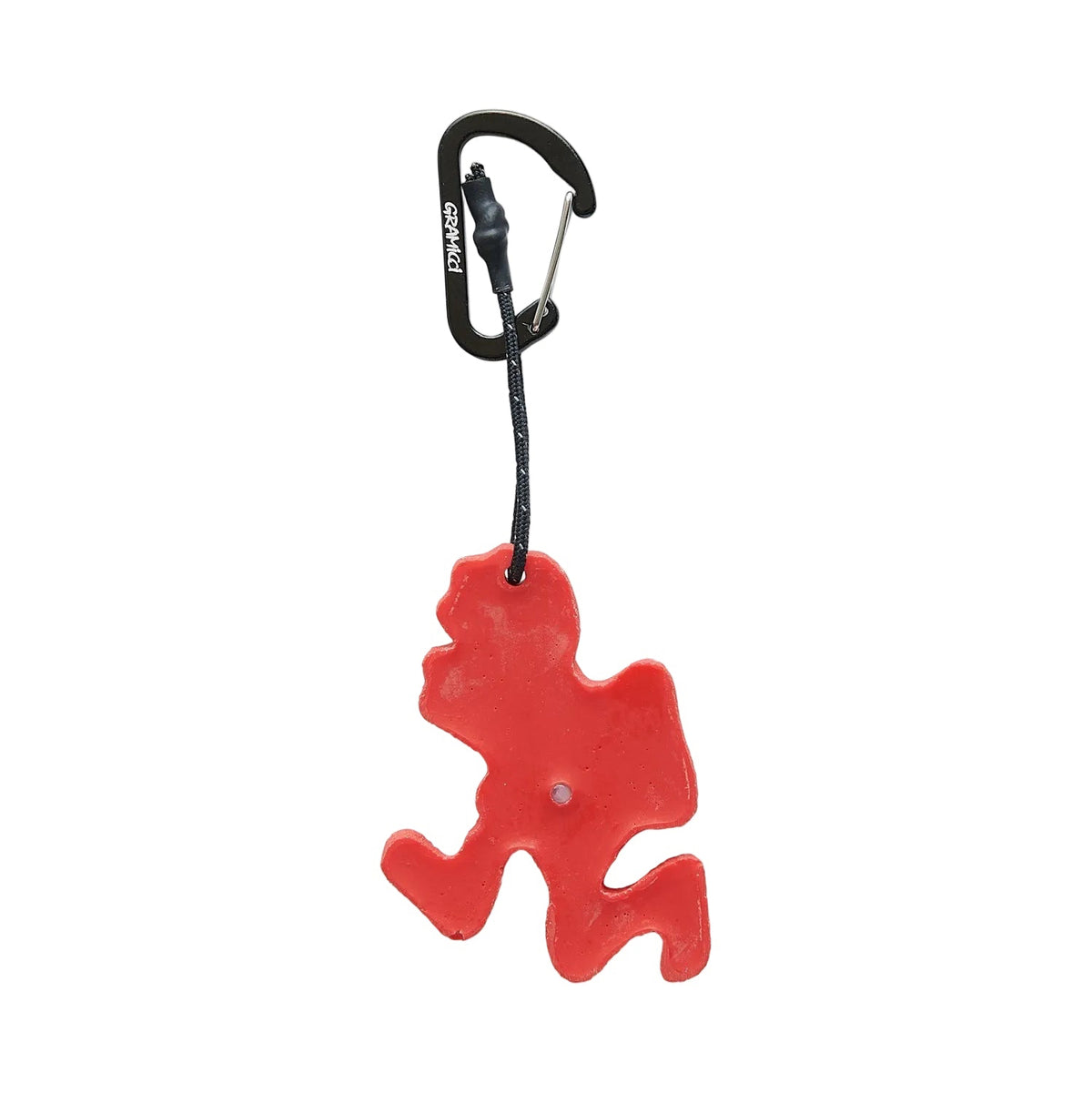 RUNNING MAN CLIMBING KEY CHAIN GRAMICCI RED