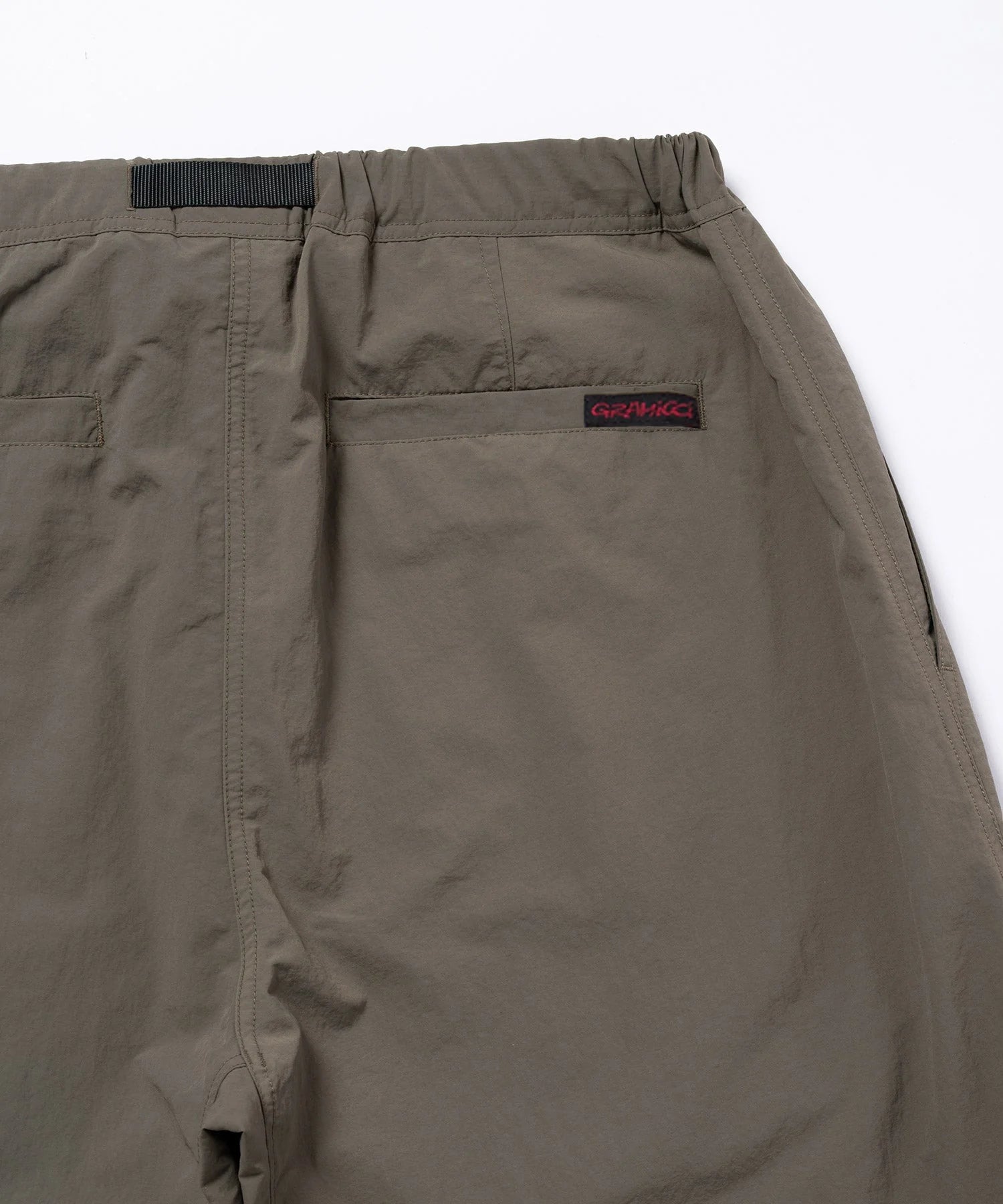 NYLON PANELED TREK PANT GRANITE